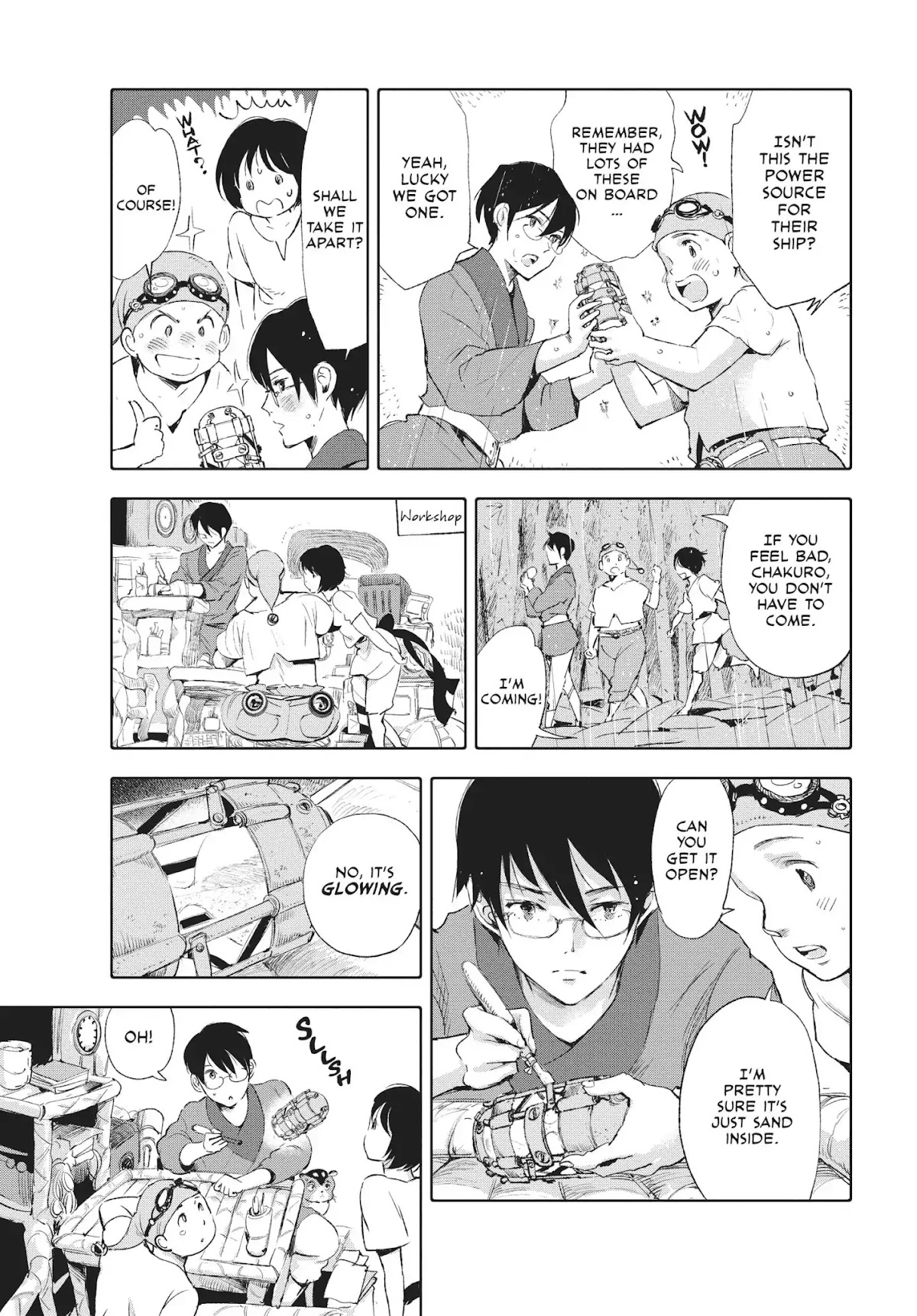 Kujira no Kora wa Sajou ni Utau Chapter 23 page 11 - Chapter 23: A Gathering in the Rain