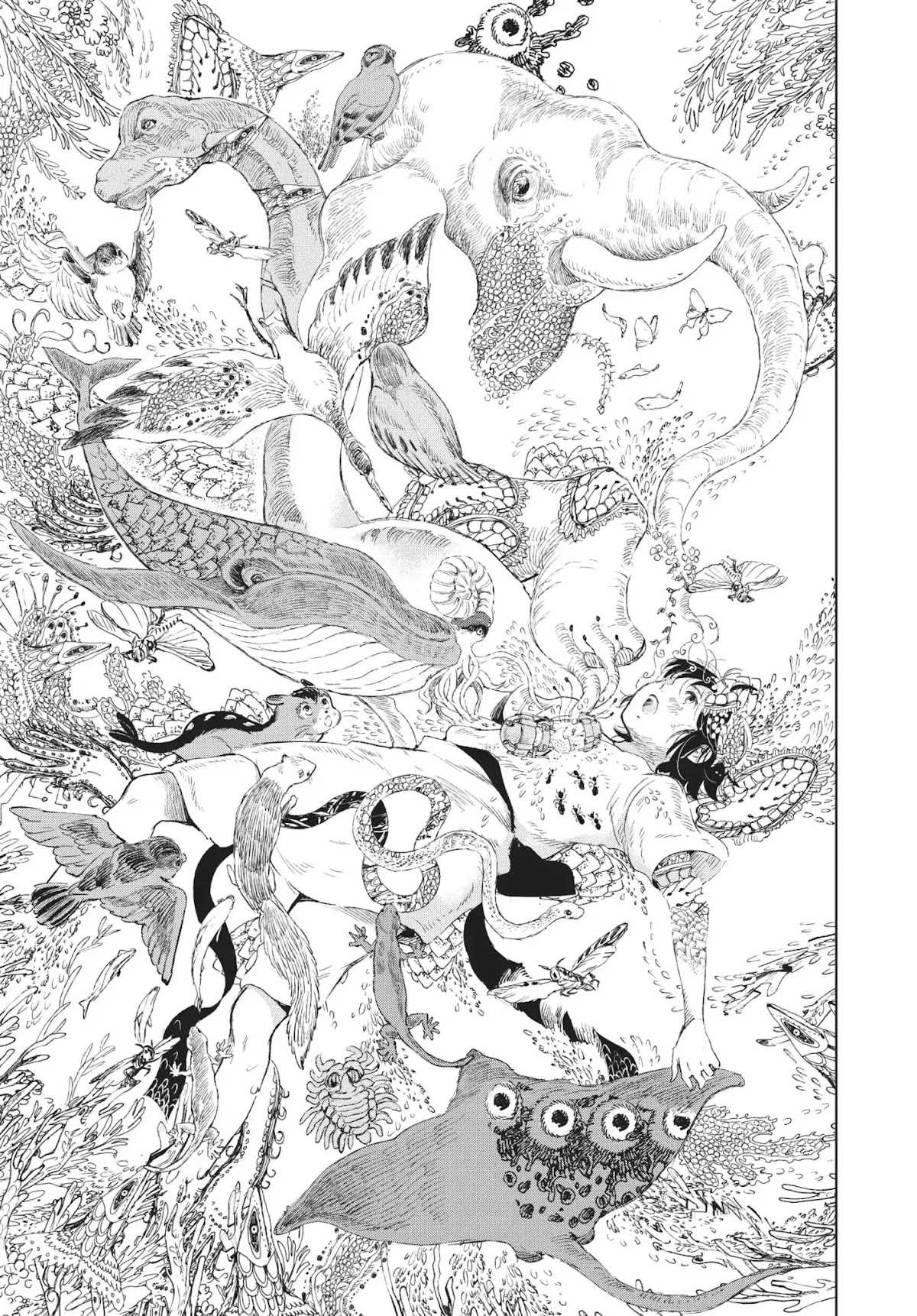 Kujira no Kora wa Sajou ni Utau Chapter 23 page 13 - Chapter 23: A Gathering in the Rain