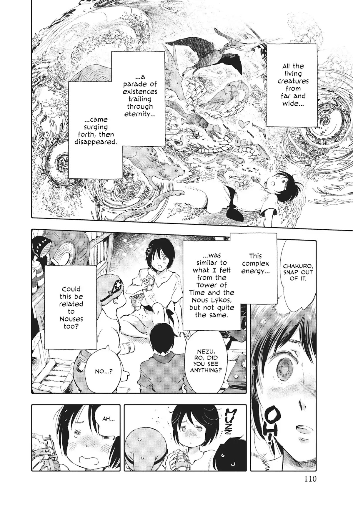 Kujira no Kora wa Sajou ni Utau Chapter 23 page 14 - Chapter 23: A Gathering in the Rain