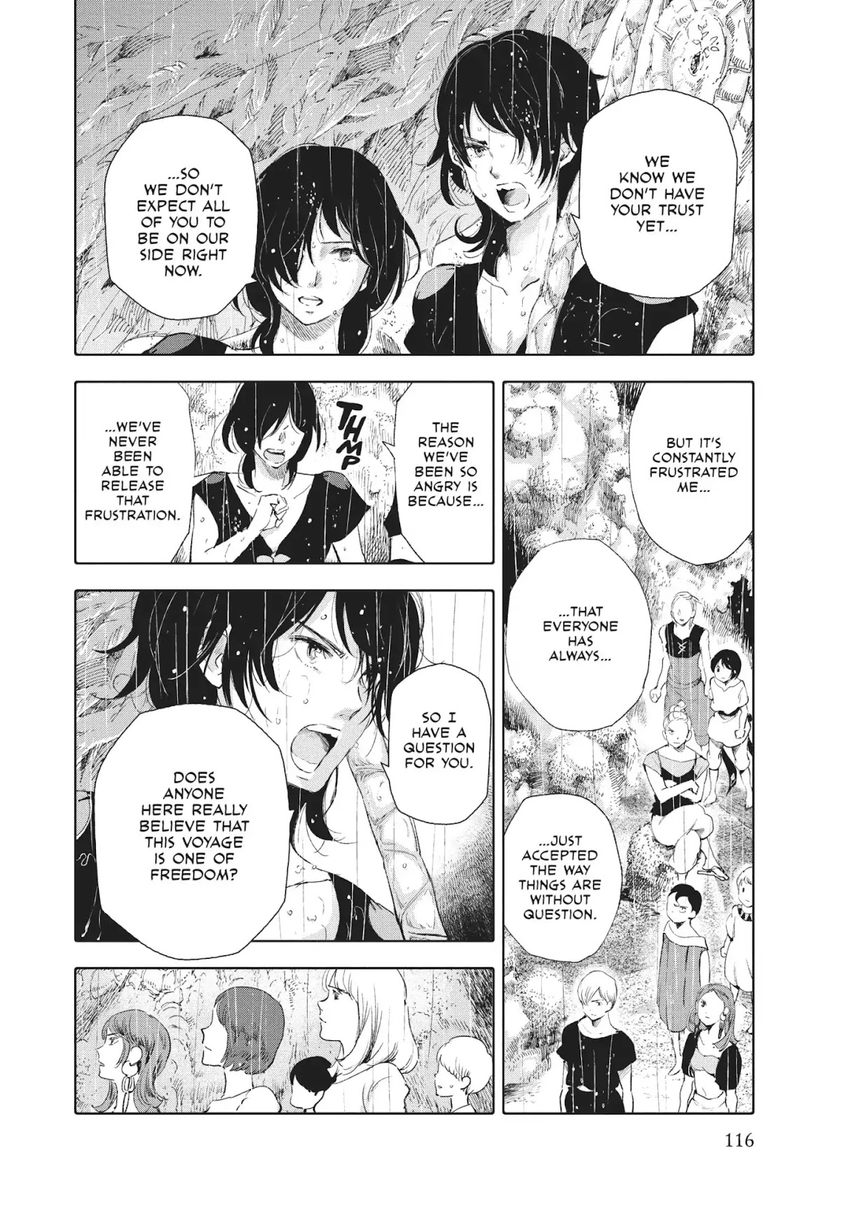 Kujira no Kora wa Sajou ni Utau Chapter 23 page 20 - Chapter 23: A Gathering in the Rain