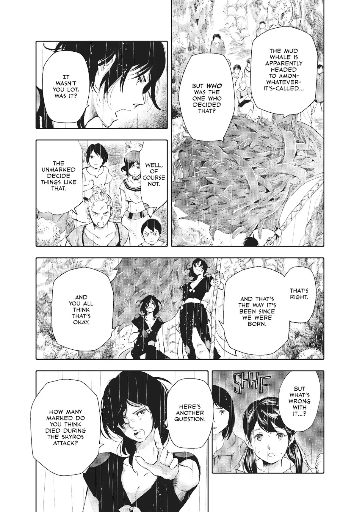 Kujira no Kora wa Sajou ni Utau Chapter 23 page 21 - Chapter 23: A Gathering in the Rain