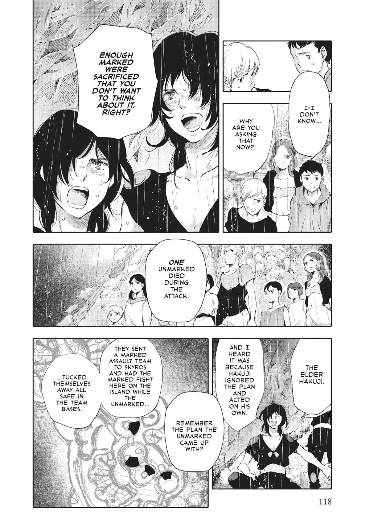 Kujira no Kora wa Sajou ni Utau Chapter 23 page 22 - Chapter 23: A Gathering in the Rain
