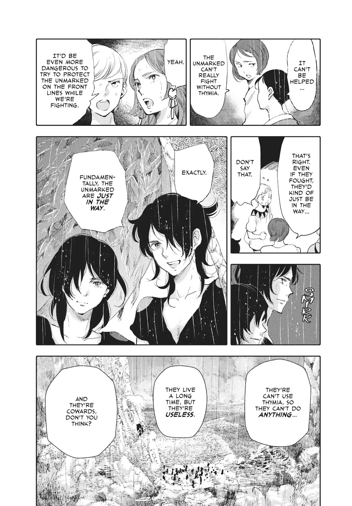 Kujira no Kora wa Sajou ni Utau Chapter 23 page 23 - Chapter 23: A Gathering in the Rain