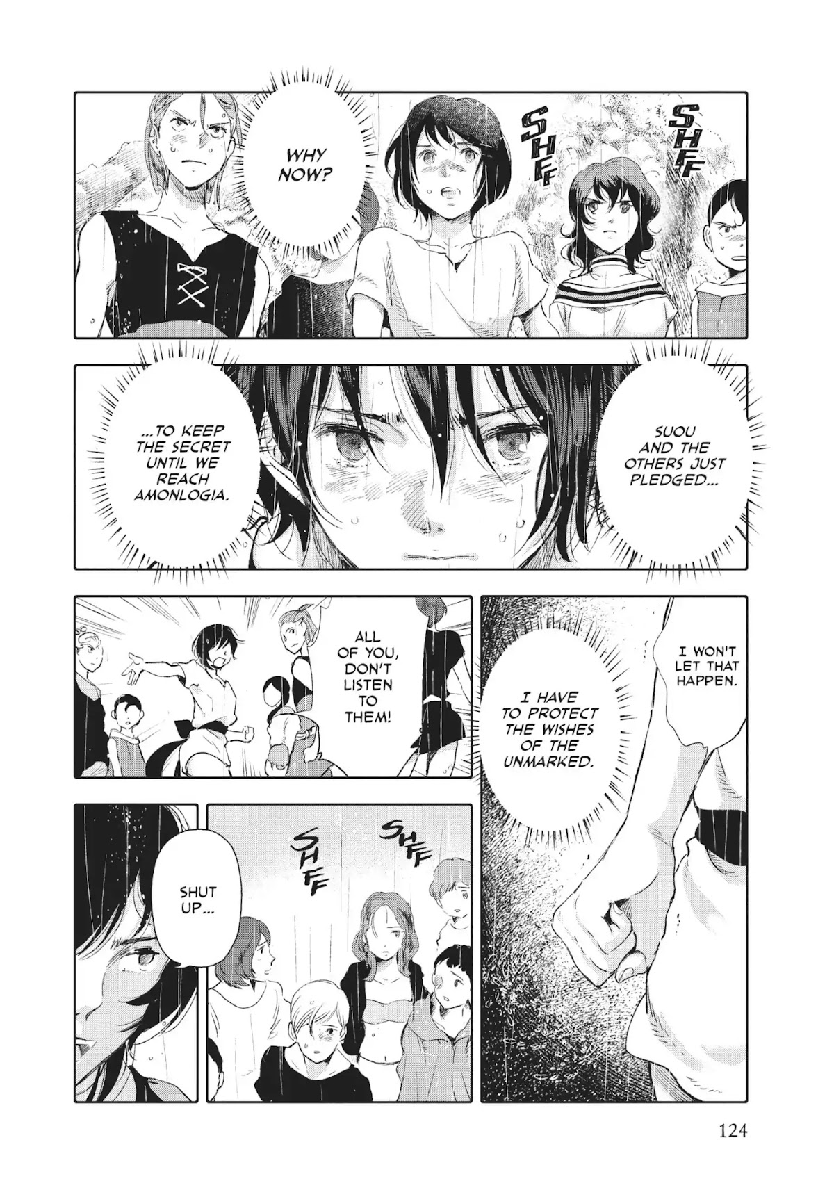 Kujira no Kora wa Sajou ni Utau Chapter 23 page 28 - Chapter 23: A Gathering in the Rain