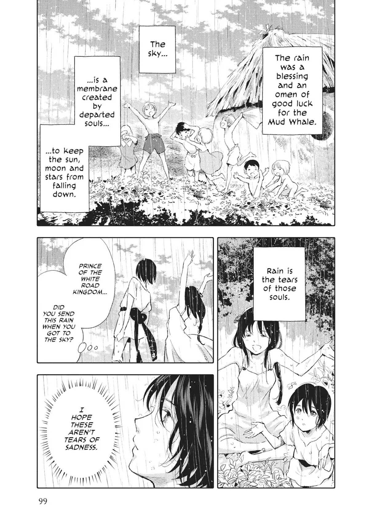 Kujira no Kora wa Sajou ni Utau Chapter 23 page 3 - Chapter 23: A Gathering in the Rain