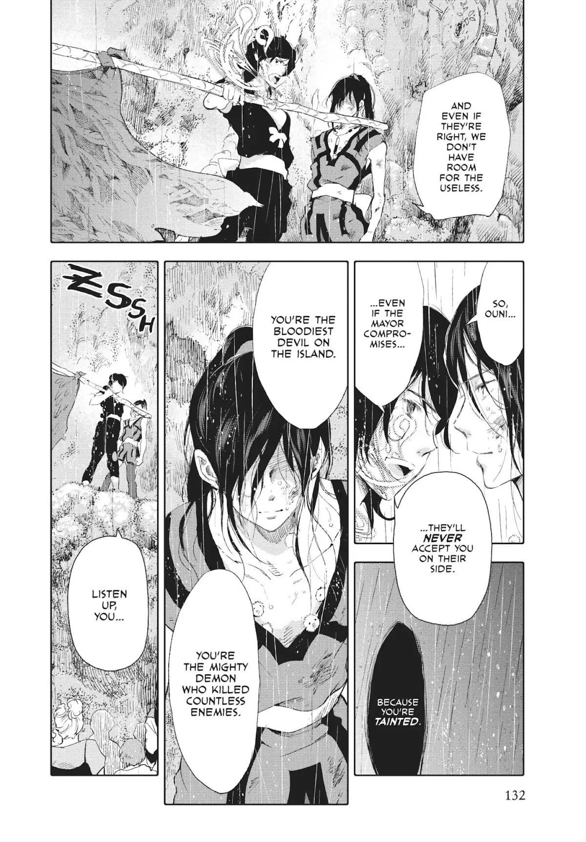 Kujira no Kora wa Sajou ni Utau Chapter 23 page 36 - Chapter 23: A Gathering in the Rain