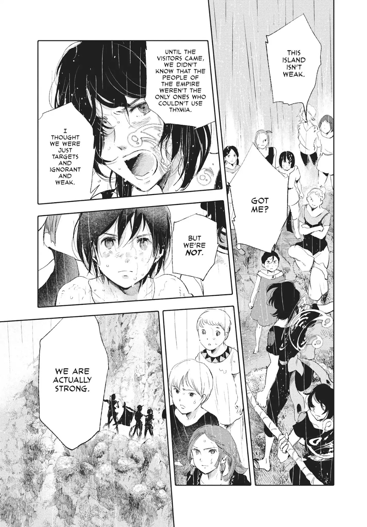 Kujira no Kora wa Sajou ni Utau Chapter 23 page 37 - Chapter 23: A Gathering in the Rain