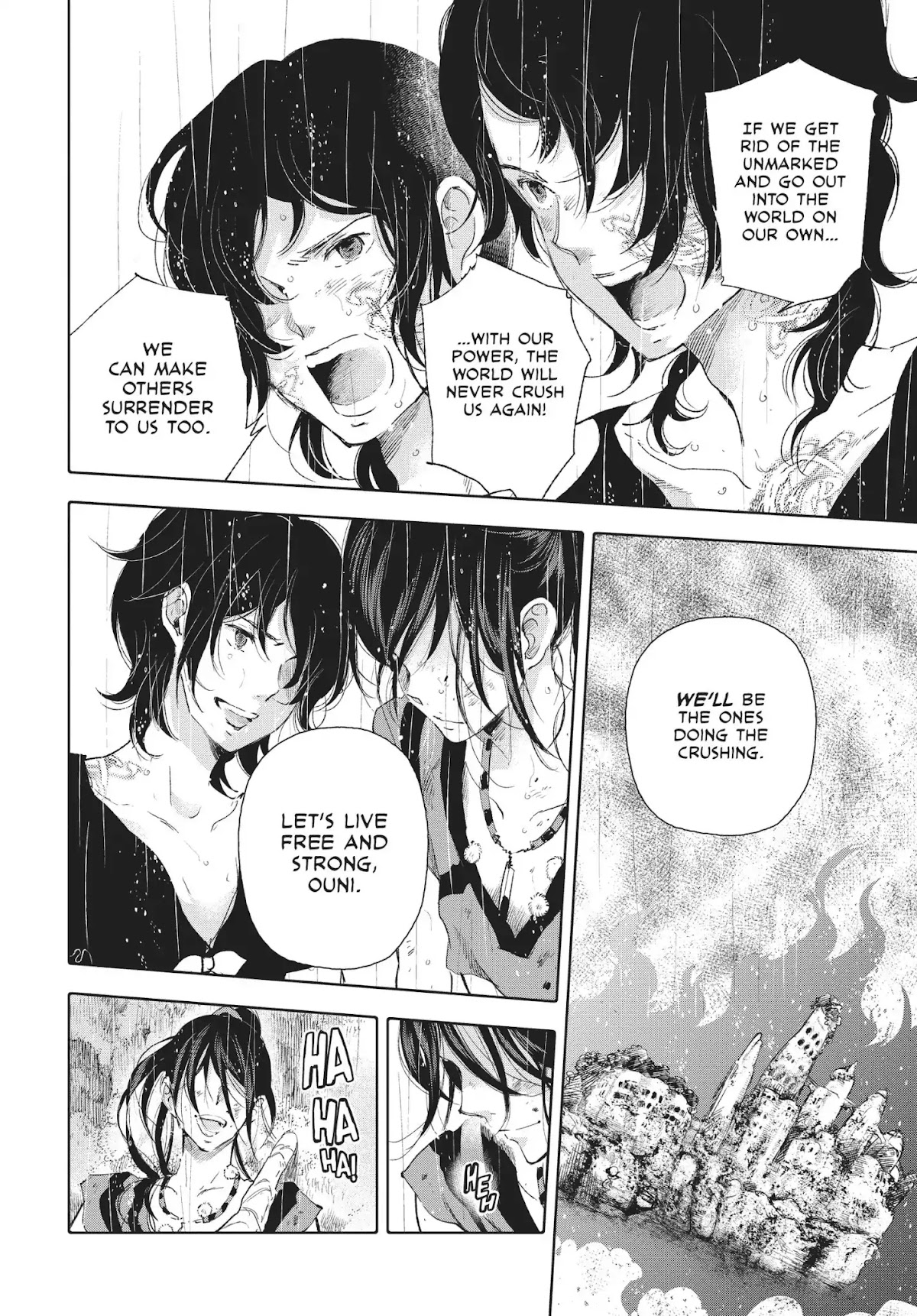 Kujira no Kora wa Sajou ni Utau Chapter 23 page 38 - Chapter 23: A Gathering in the Rain