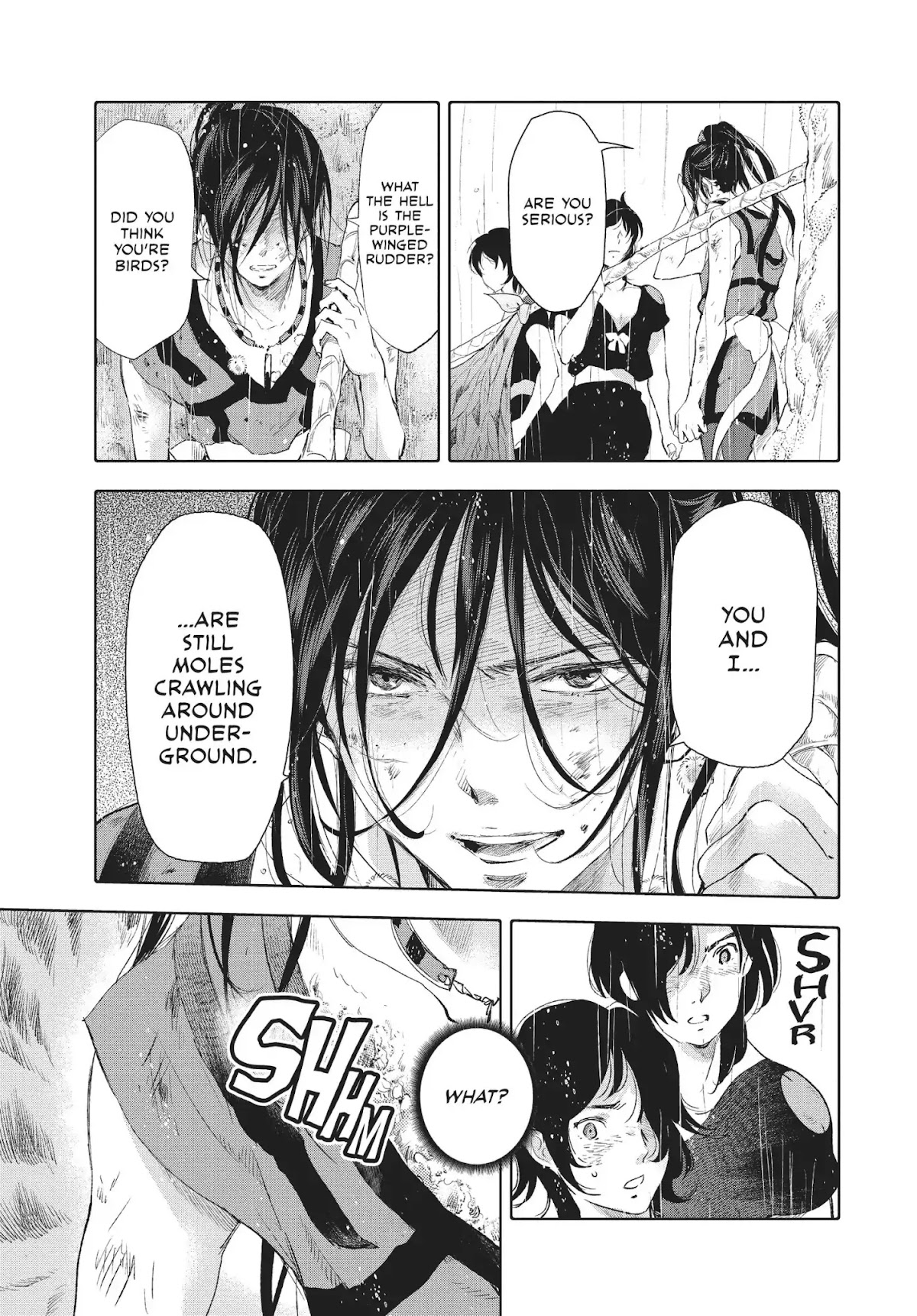 Kujira no Kora wa Sajou ni Utau Chapter 23 page 39 - Chapter 23: A Gathering in the Rain