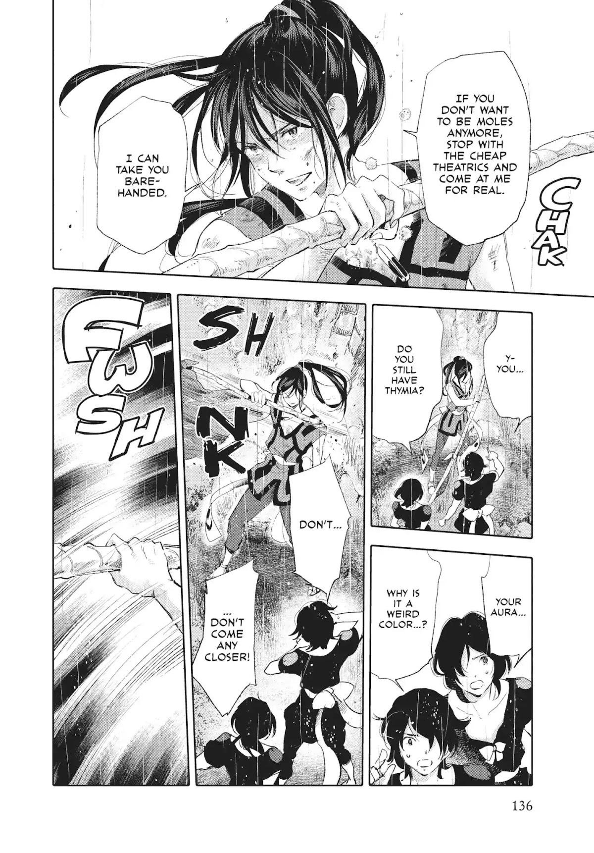 Kujira no Kora wa Sajou ni Utau Chapter 23 page 40 - Chapter 23: A Gathering in the Rain