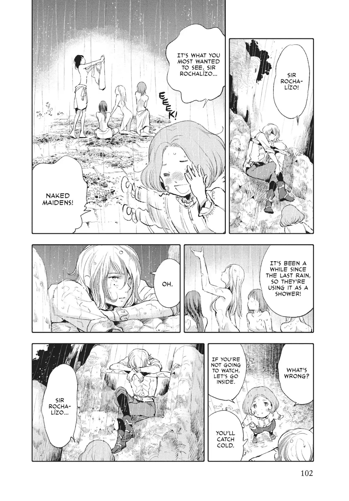 Kujira no Kora wa Sajou ni Utau Chapter 23 page 6 - Chapter 23: A Gathering in the Rain