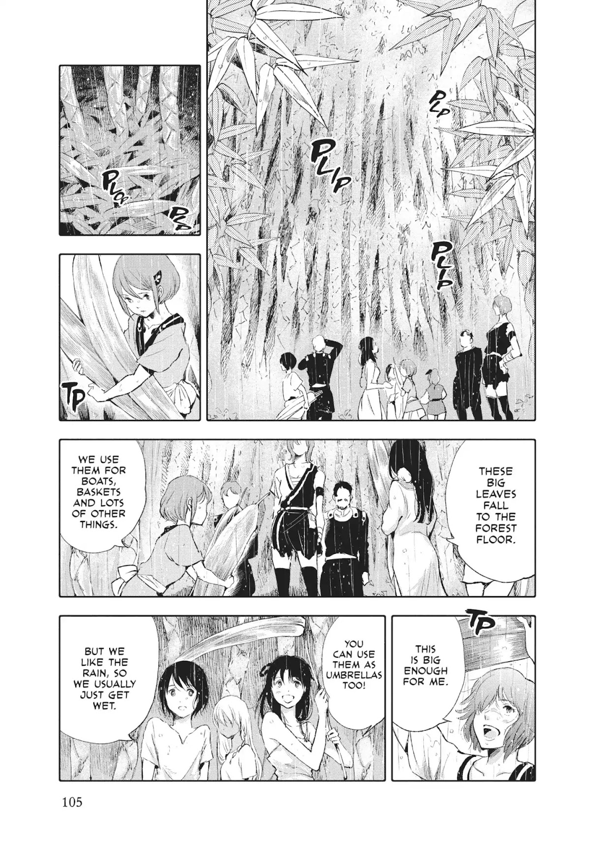 Kujira no Kora wa Sajou ni Utau Chapter 23 page 9 - Chapter 23: A Gathering in the Rain