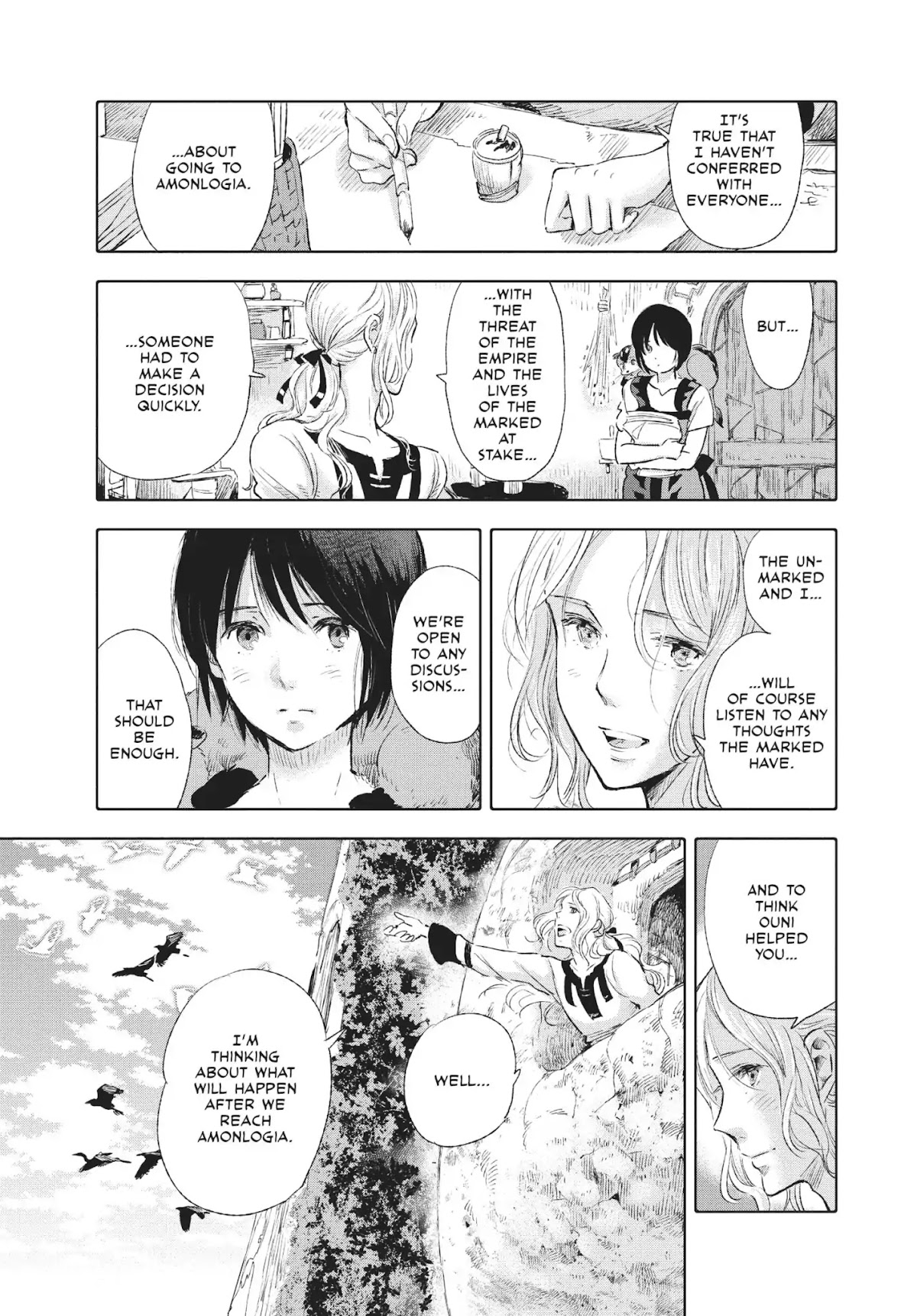 Kujira no Kora wa Sajou ni Utau Chapter 24 page 17 - Chapter 24: The Omen of the Kamingaino