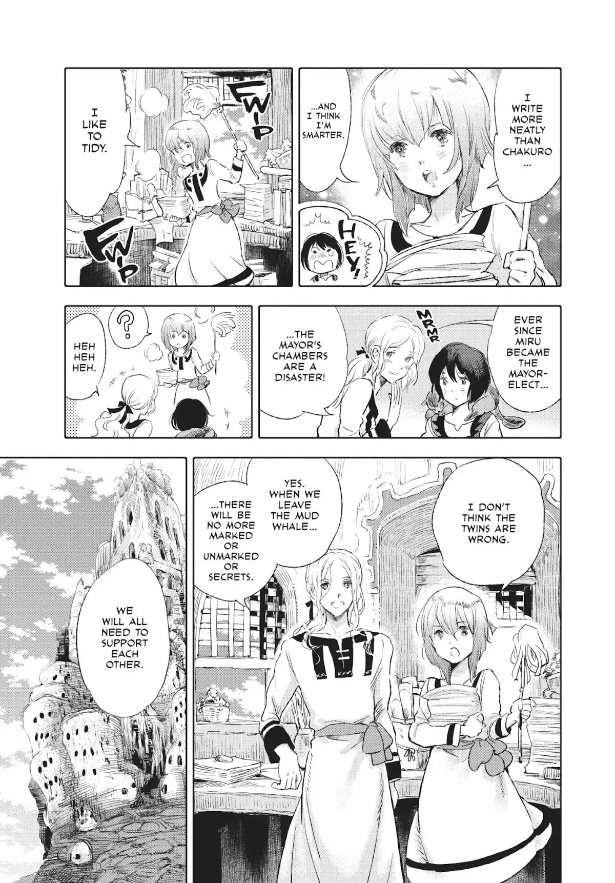 Kujira no Kora wa Sajou ni Utau Chapter 24 page 19 - Chapter 24: The Omen of the Kamingaino