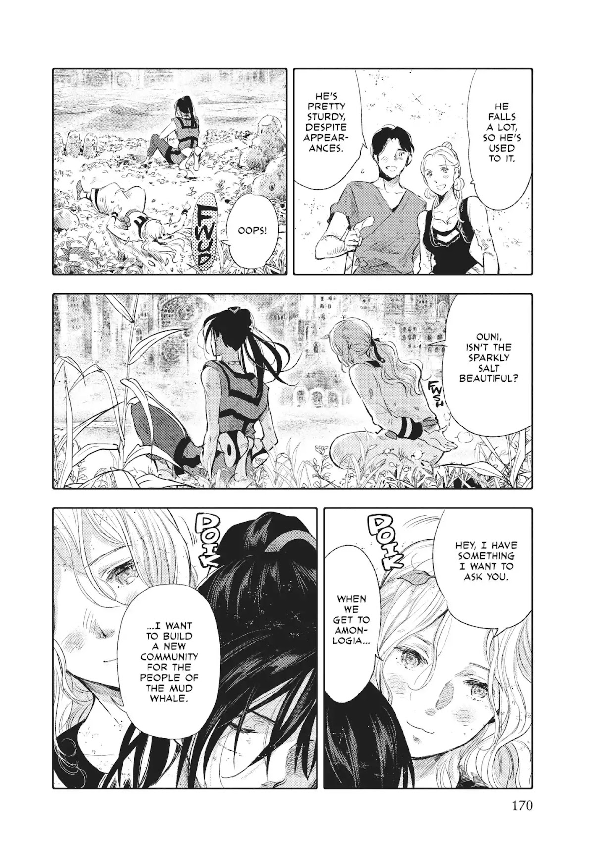 Kujira no Kora wa Sajou ni Utau Chapter 24 page 28 - Chapter 24: The Omen of the Kamingaino