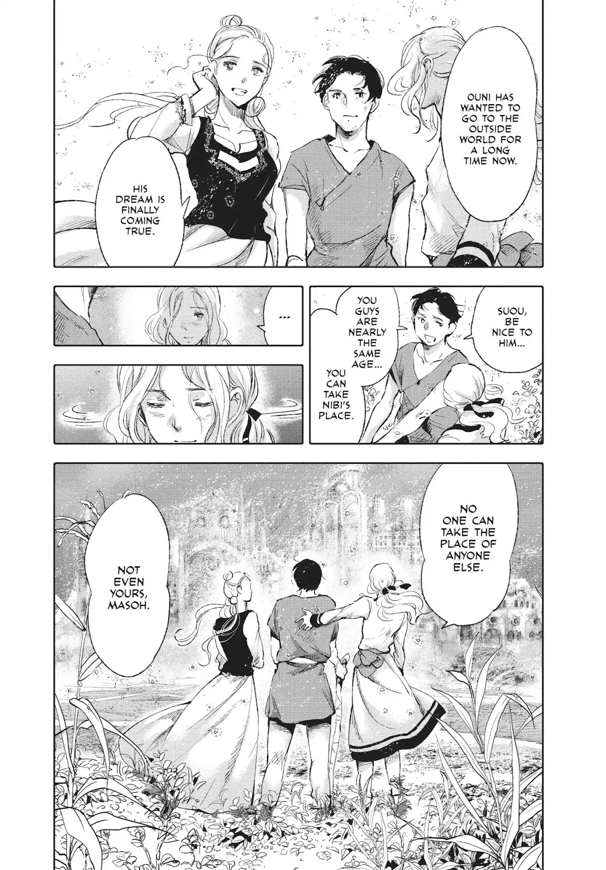 Kujira no Kora wa Sajou ni Utau Chapter 24 page 34 - Chapter 24: The Omen of the Kamingaino
