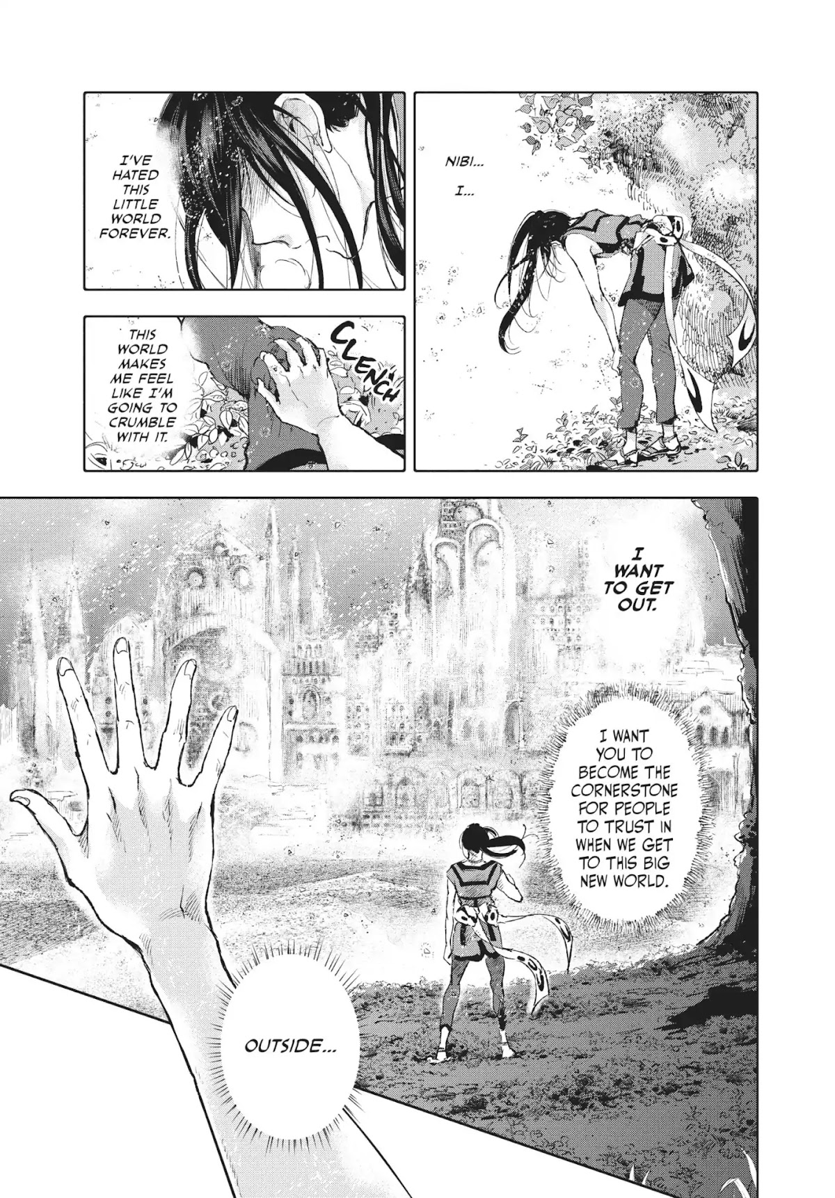 Kujira no Kora wa Sajou ni Utau Chapter 24 page 35 - Chapter 24: The Omen of the Kamingaino