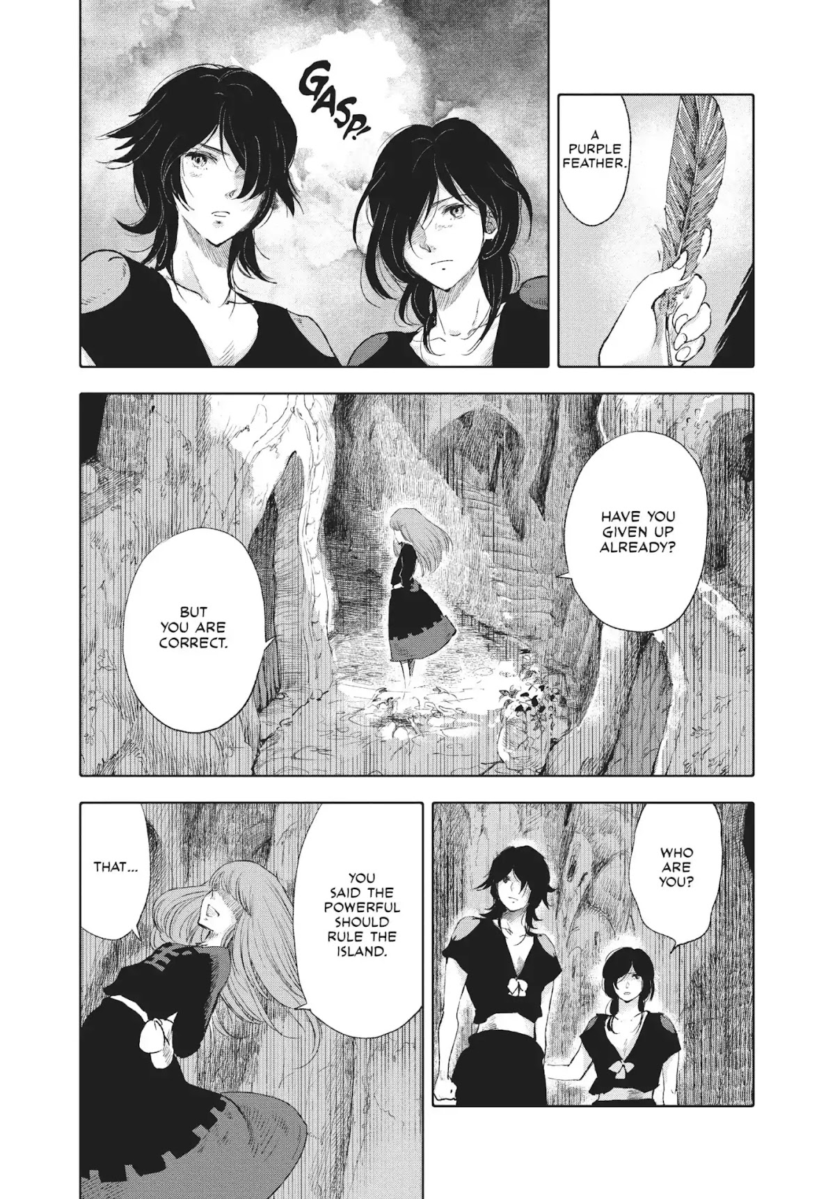 Kujira no Kora wa Sajou ni Utau Chapter 24 page 37 - Chapter 24: The Omen of the Kamingaino