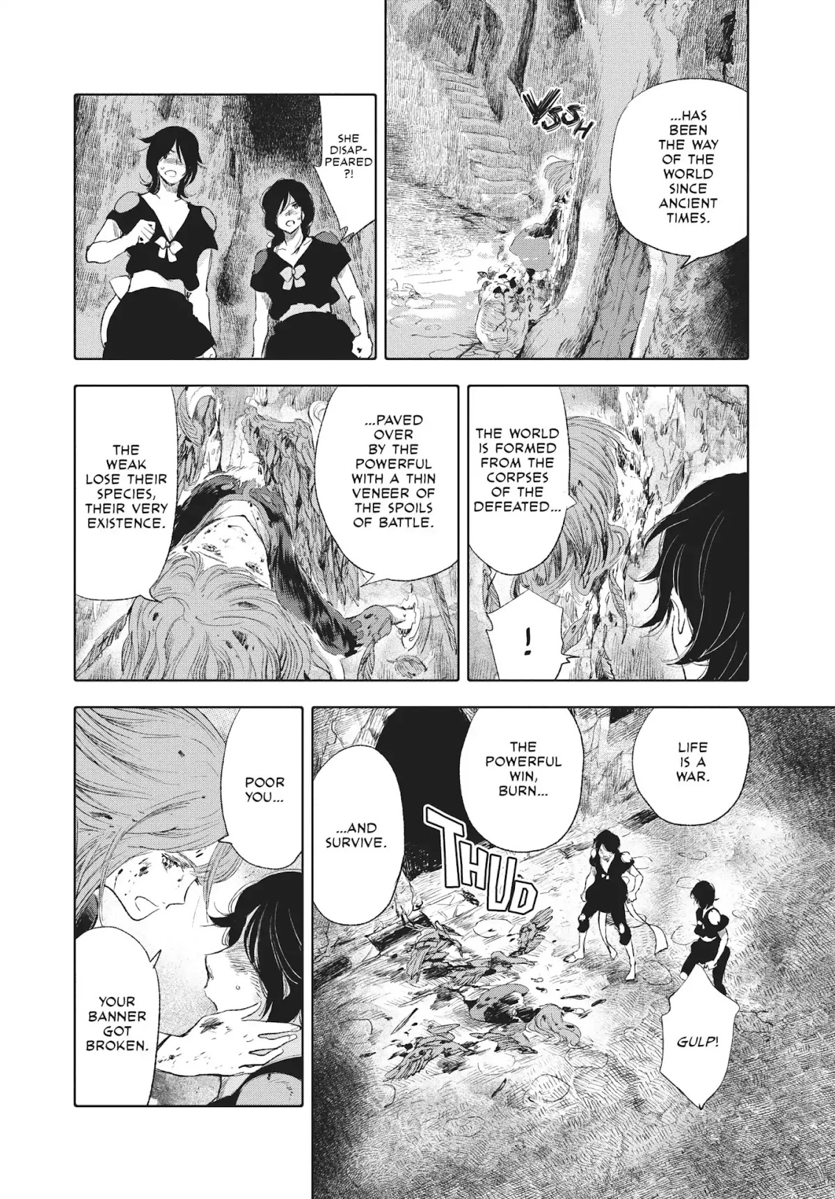 Kujira no Kora wa Sajou ni Utau Chapter 24 page 38 - Chapter 24: The Omen of the Kamingaino