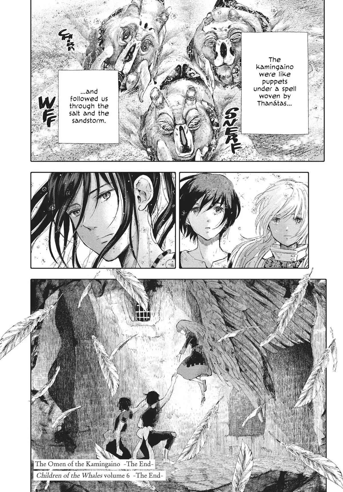 Kujira no Kora wa Sajou ni Utau Chapter 24 page 45 - Chapter 24: The Omen of the Kamingaino