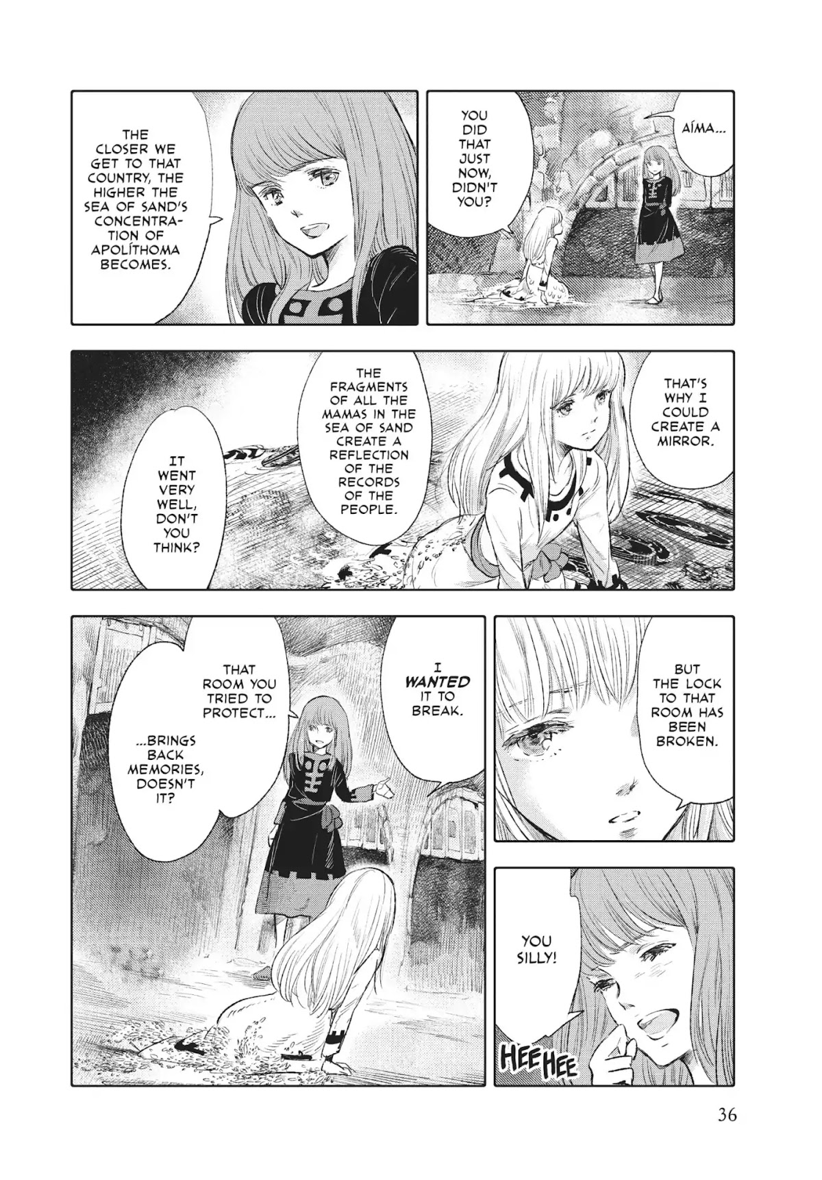 Kujira no Kora wa Sajou ni Utau Chapter 25 page 35 - Chapter 25: An Encounter