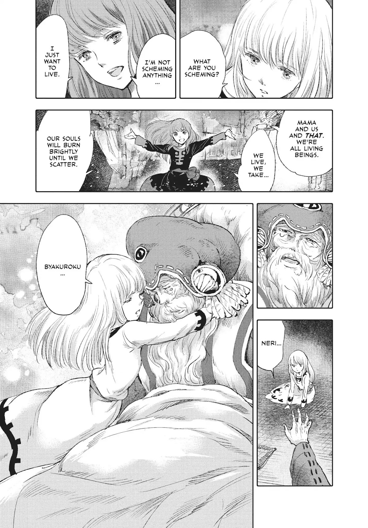 Kujira no Kora wa Sajou ni Utau Chapter 25 page 36 - Chapter 25: An Encounter