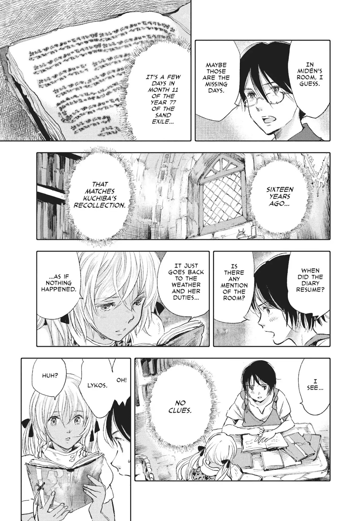 Kujira no Kora wa Sajou ni Utau Chapter 26 page 15 - Chapter 26: The Mud Maze