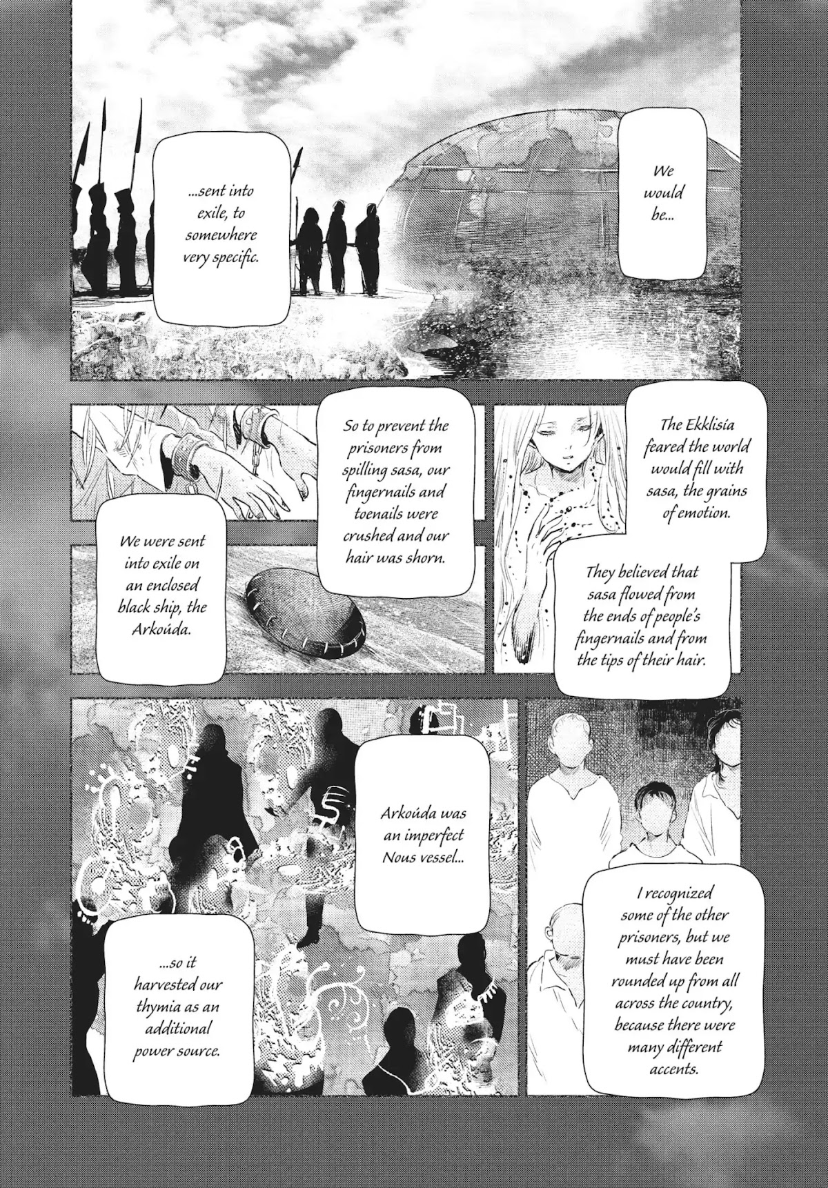 Kujira no Kora wa Sajou ni Utau Chapter 27 page 6 - Chapter 27: A Birth
