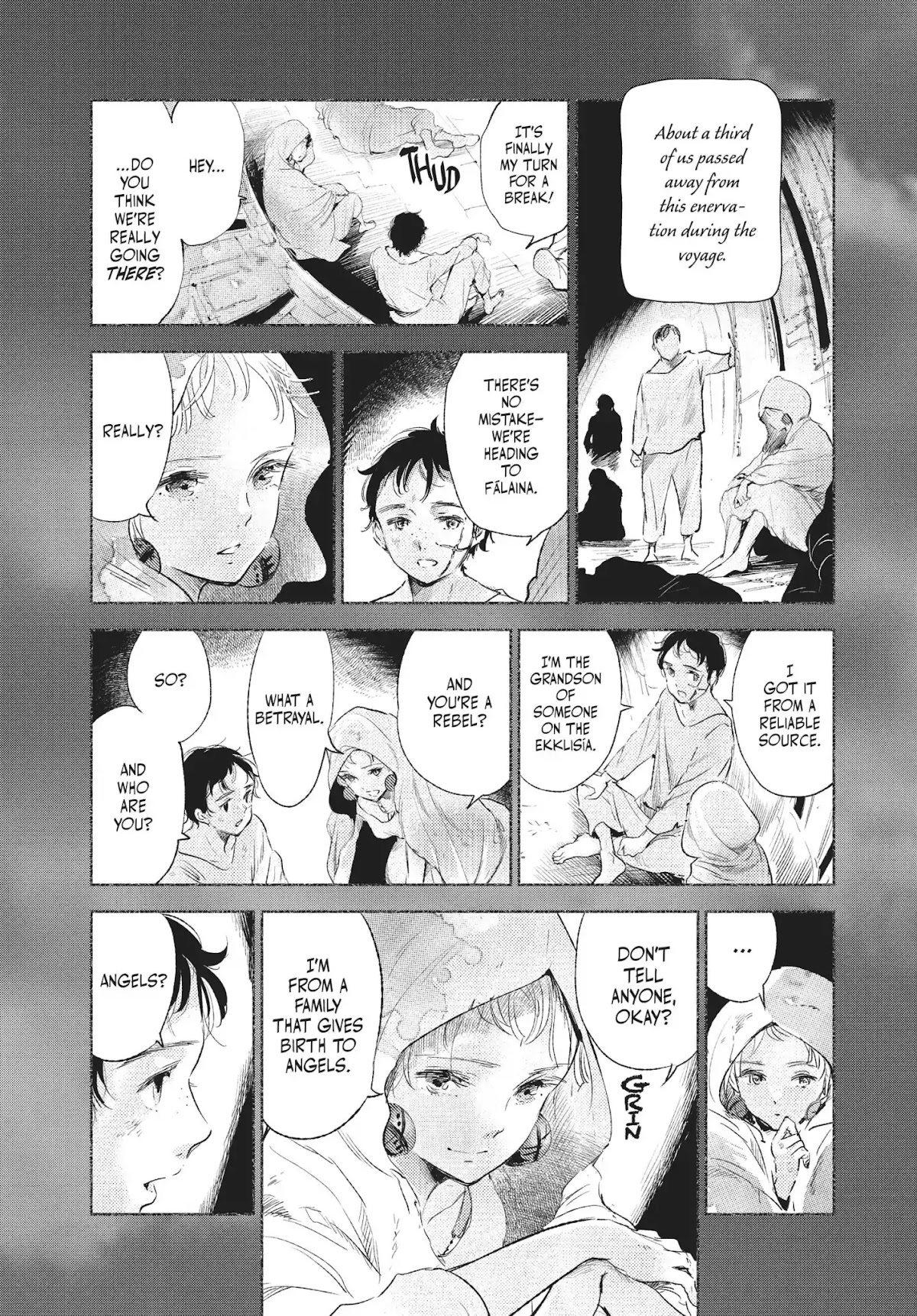 Kujira no Kora wa Sajou ni Utau Chapter 27 page 7 - Chapter 27: A Birth