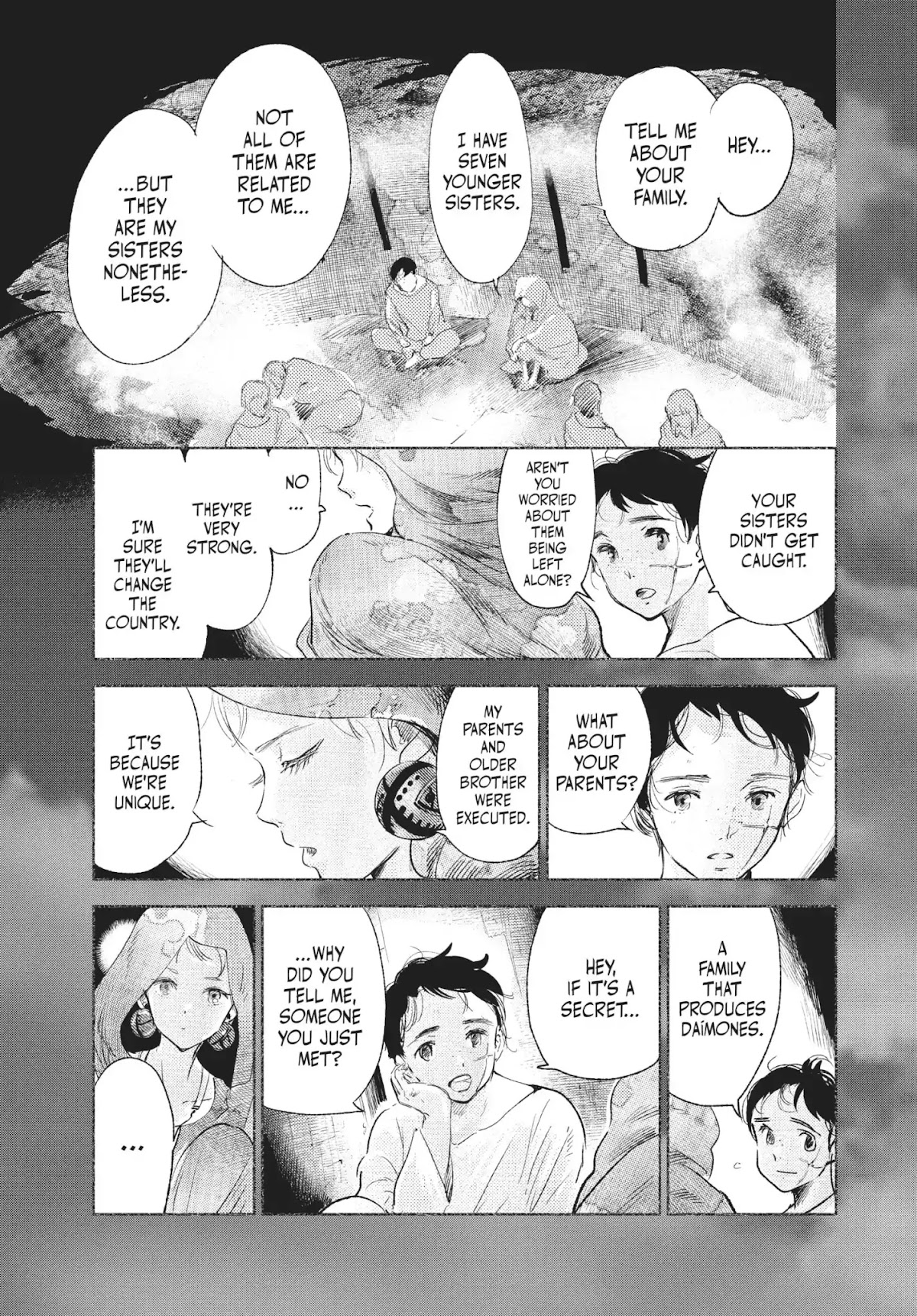 Kujira no Kora wa Sajou ni Utau Chapter 27 page 9 - Chapter 27: A Birth
