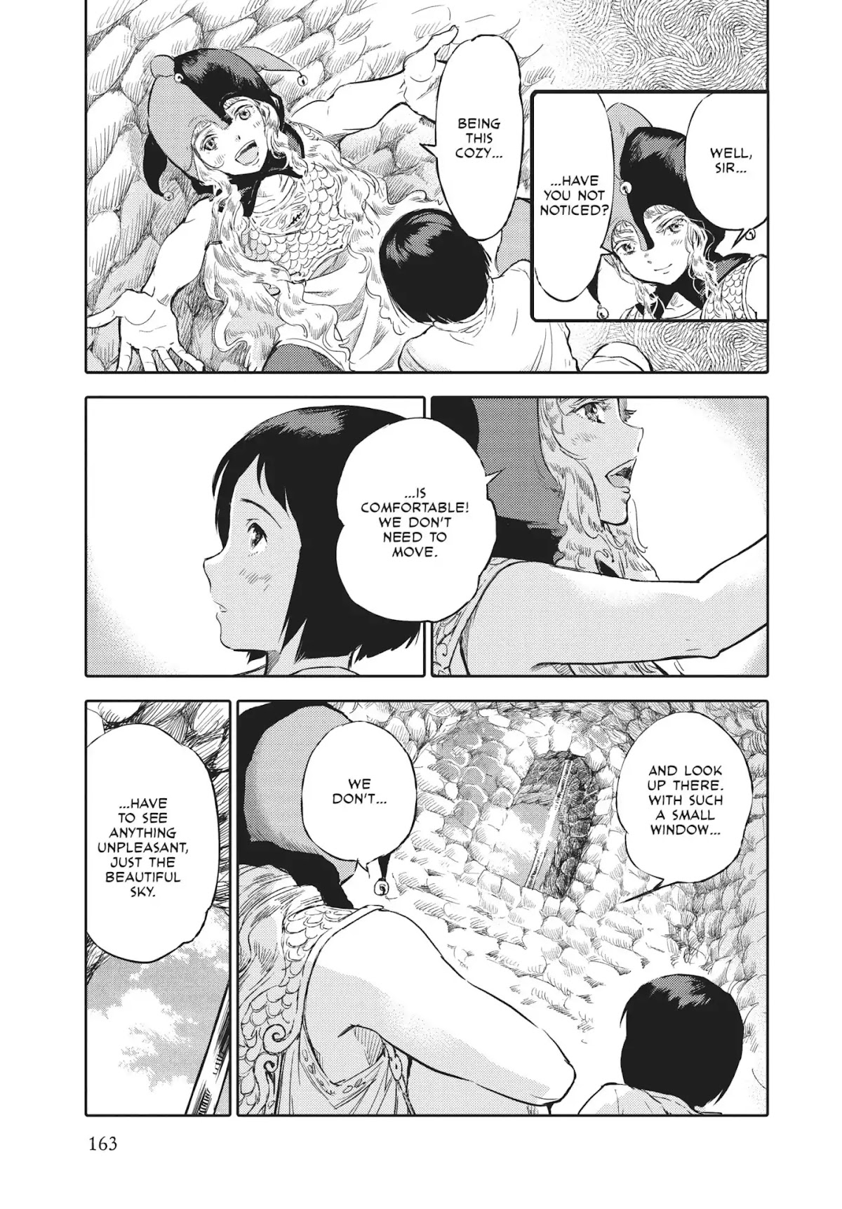 Kujira no Kora wa Sajou ni Utau Chapter 28.5 page 13 - Vol.7 Another Record: The Sky on the Wall, Next to the Light