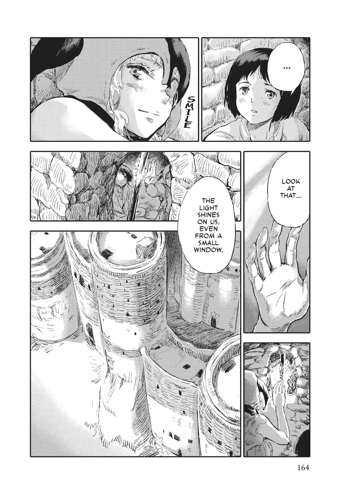 Kujira no Kora wa Sajou ni Utau Chapter 28.5 page 14 - Vol.7 Another Record: The Sky on the Wall, Next to the Light