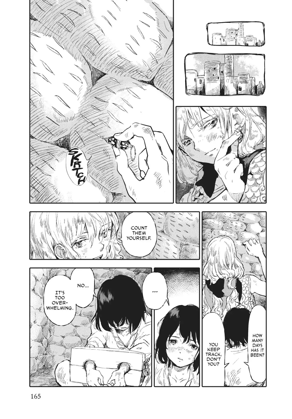 Kujira no Kora wa Sajou ni Utau Chapter 28.5 page 15 - Vol.7 Another Record: The Sky on the Wall, Next to the Light
