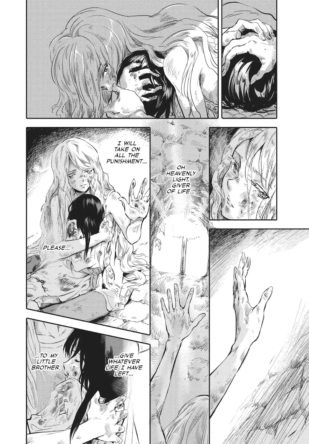 Kujira no Kora wa Sajou ni Utau Chapter 28.5 page 32 - Vol.7 Another Record: The Sky on the Wall, Next to the Light