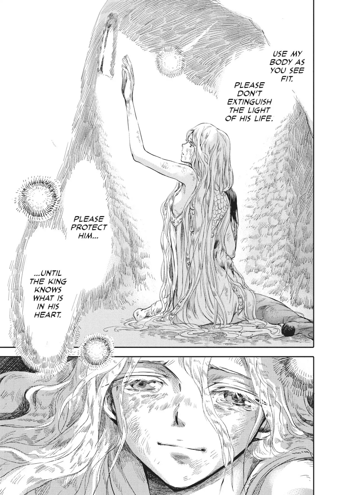 Kujira no Kora wa Sajou ni Utau Chapter 28.5 page 33 - Vol.7 Another Record: The Sky on the Wall, Next to the Light