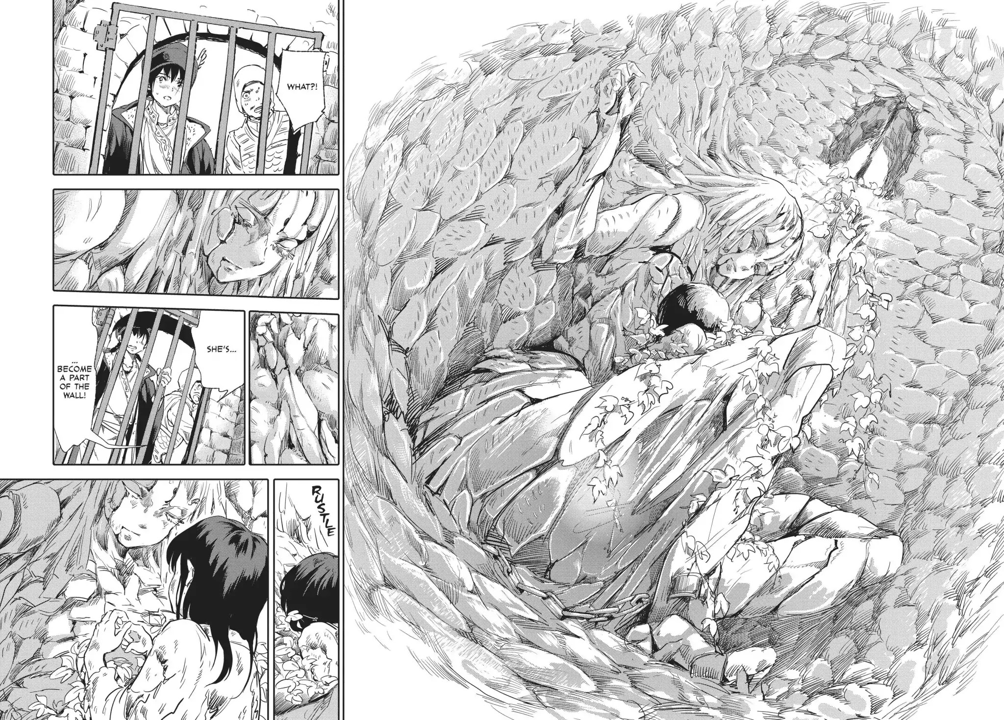 Kujira no Kora wa Sajou ni Utau Chapter 28.5 page 36 - Vol.7 Another Record: The Sky on the Wall, Next to the Light
