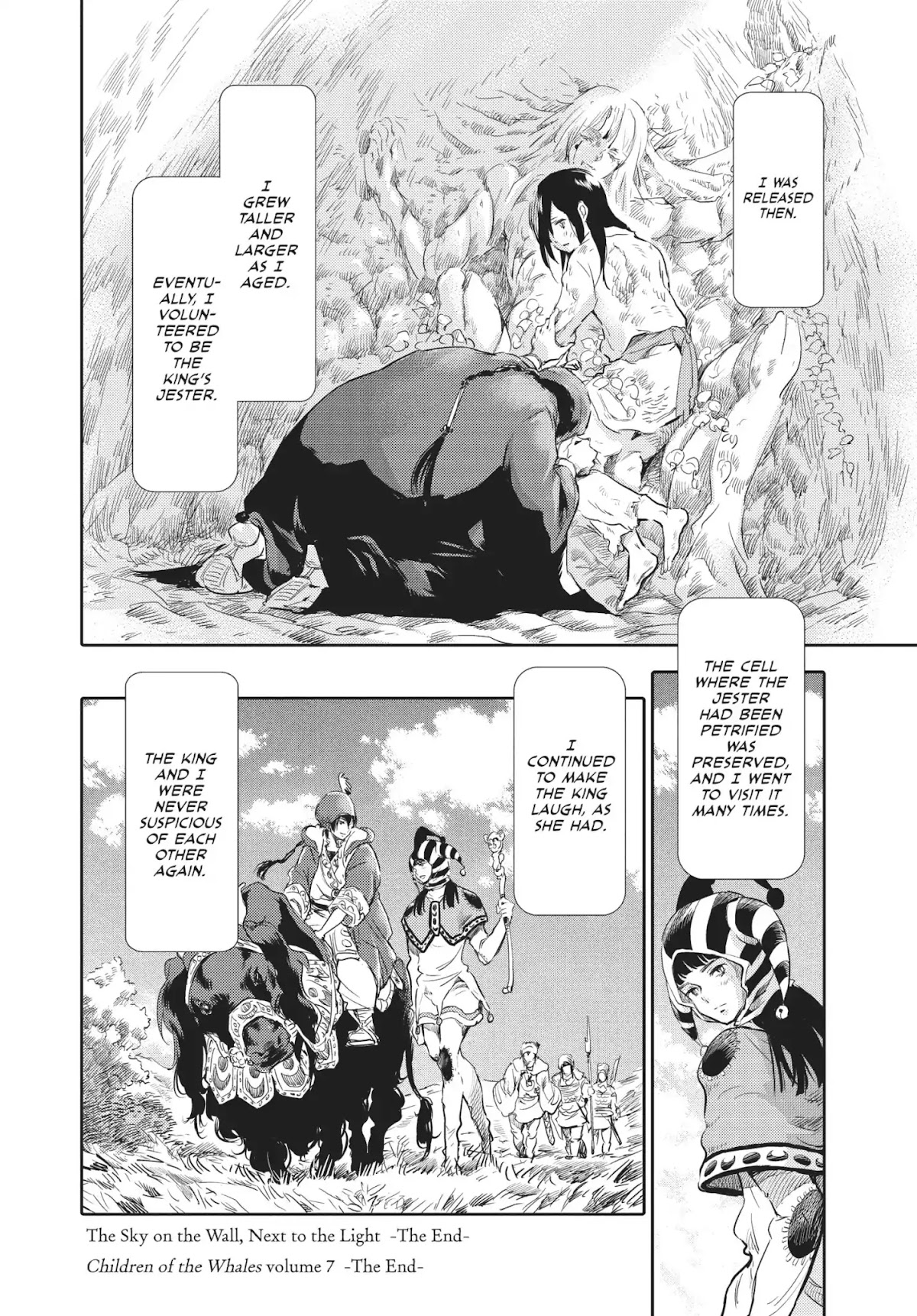Kujira no Kora wa Sajou ni Utau Chapter 28.5 page 39 - Vol.7 Another Record: The Sky on the Wall, Next to the Light