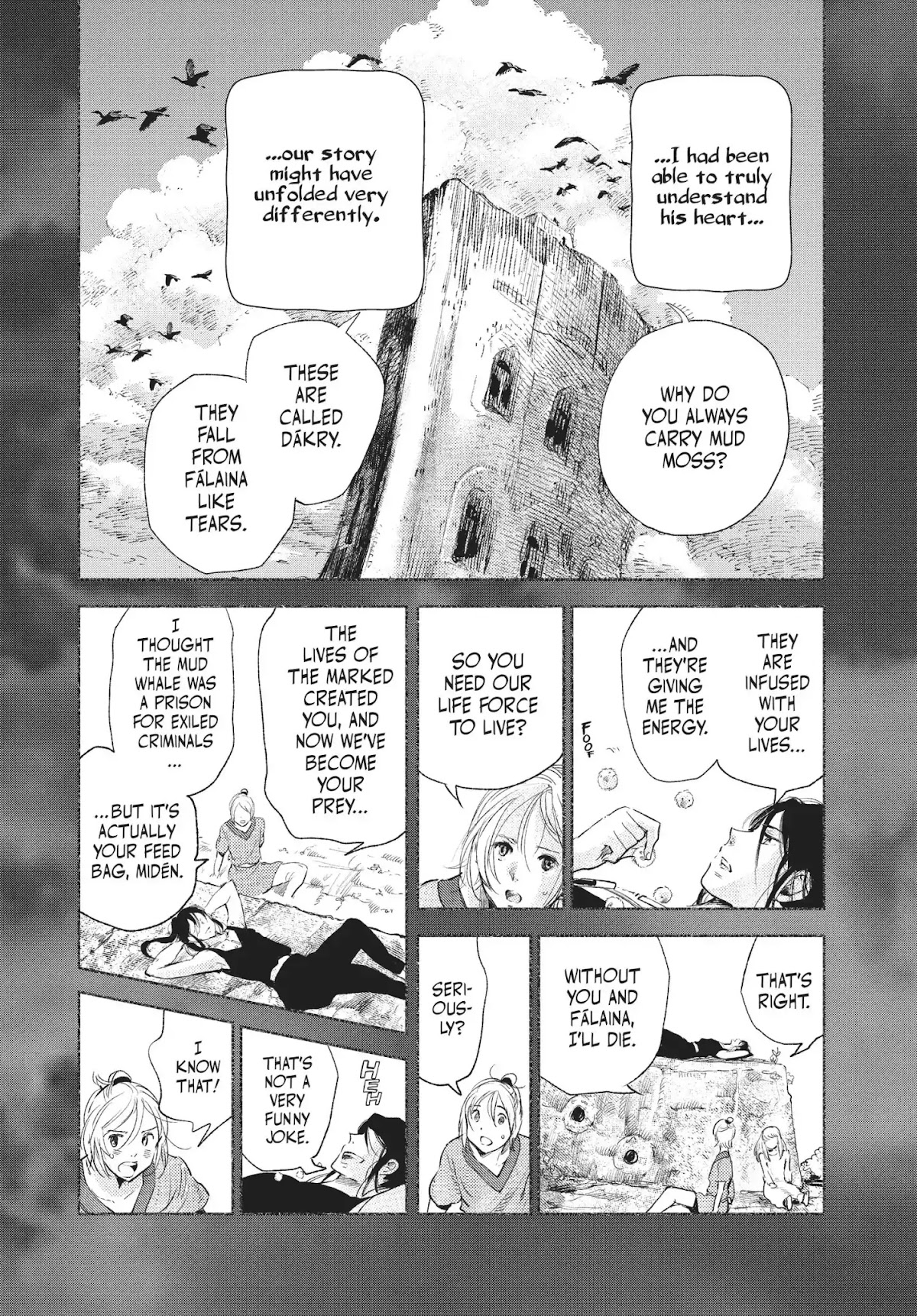 Kujira no Kora wa Sajou ni Utau Chapter 28 page 16 - Chapter 28: The Color of the Far-Off Sky