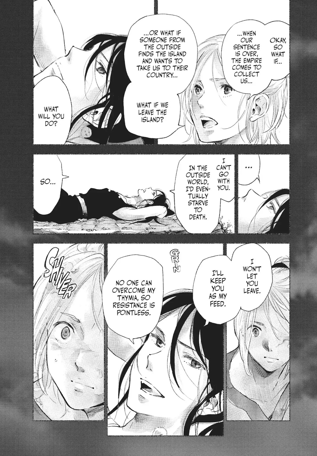 Kujira no Kora wa Sajou ni Utau Chapter 28 page 17 - Chapter 28: The Color of the Far-Off Sky