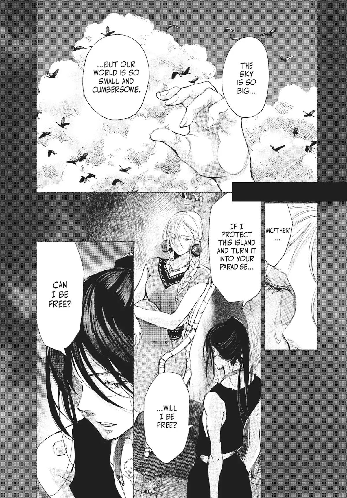 Kujira no Kora wa Sajou ni Utau Chapter 28 page 19 - Chapter 28: The Color of the Far-Off Sky