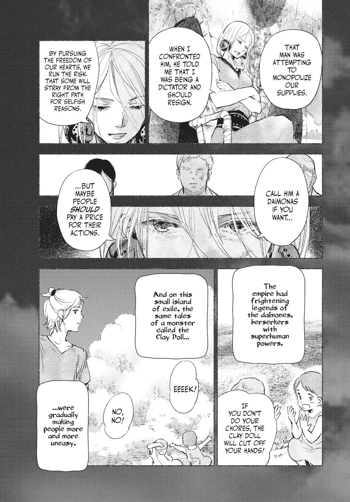 Kujira no Kora wa Sajou ni Utau Chapter 28 page 9 - Chapter 28: The Color of the Far-Off Sky