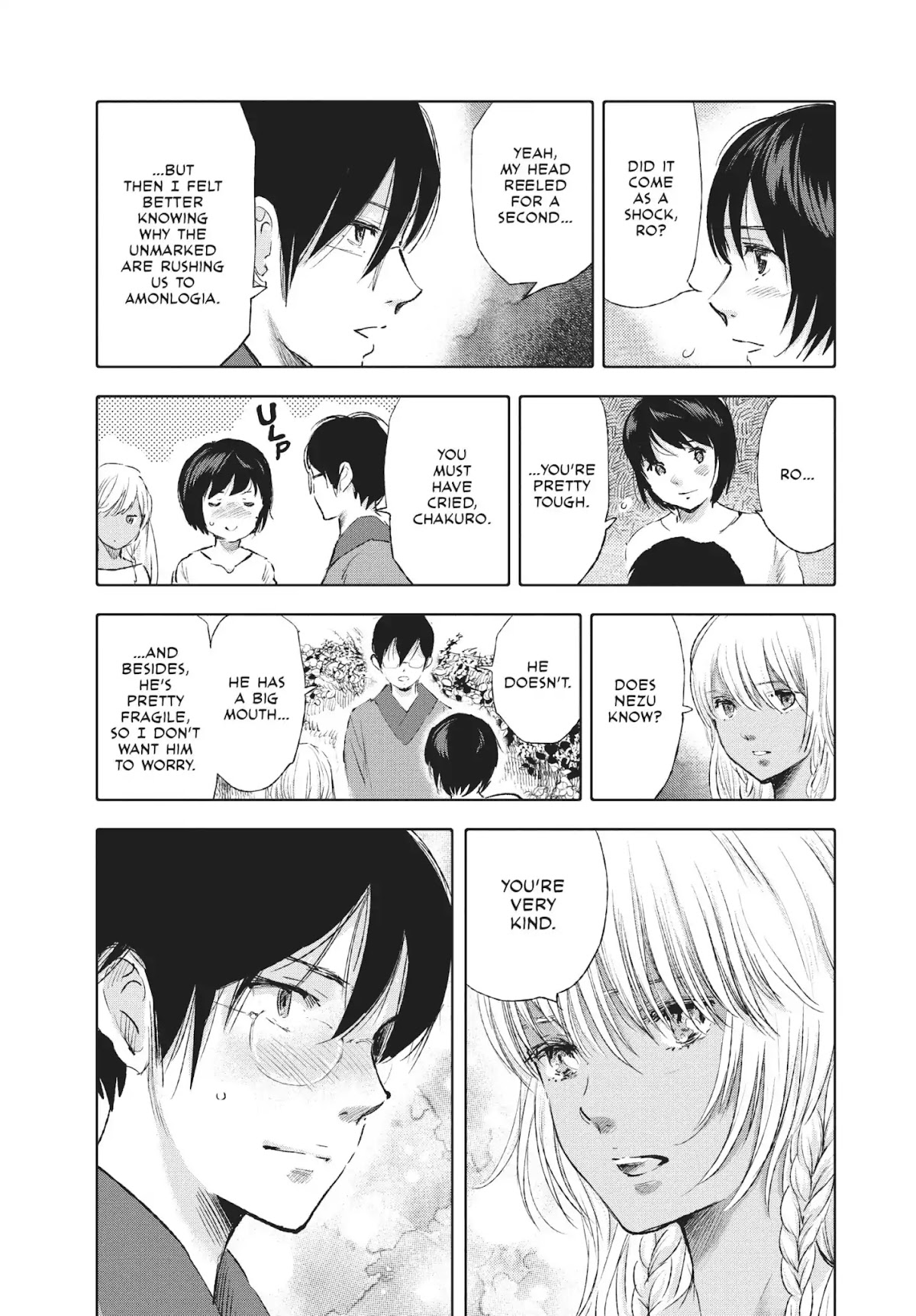 Kujira no Kora wa Sajou ni Utau Chapter 30 page 13 - Chapter 30: A Discovery