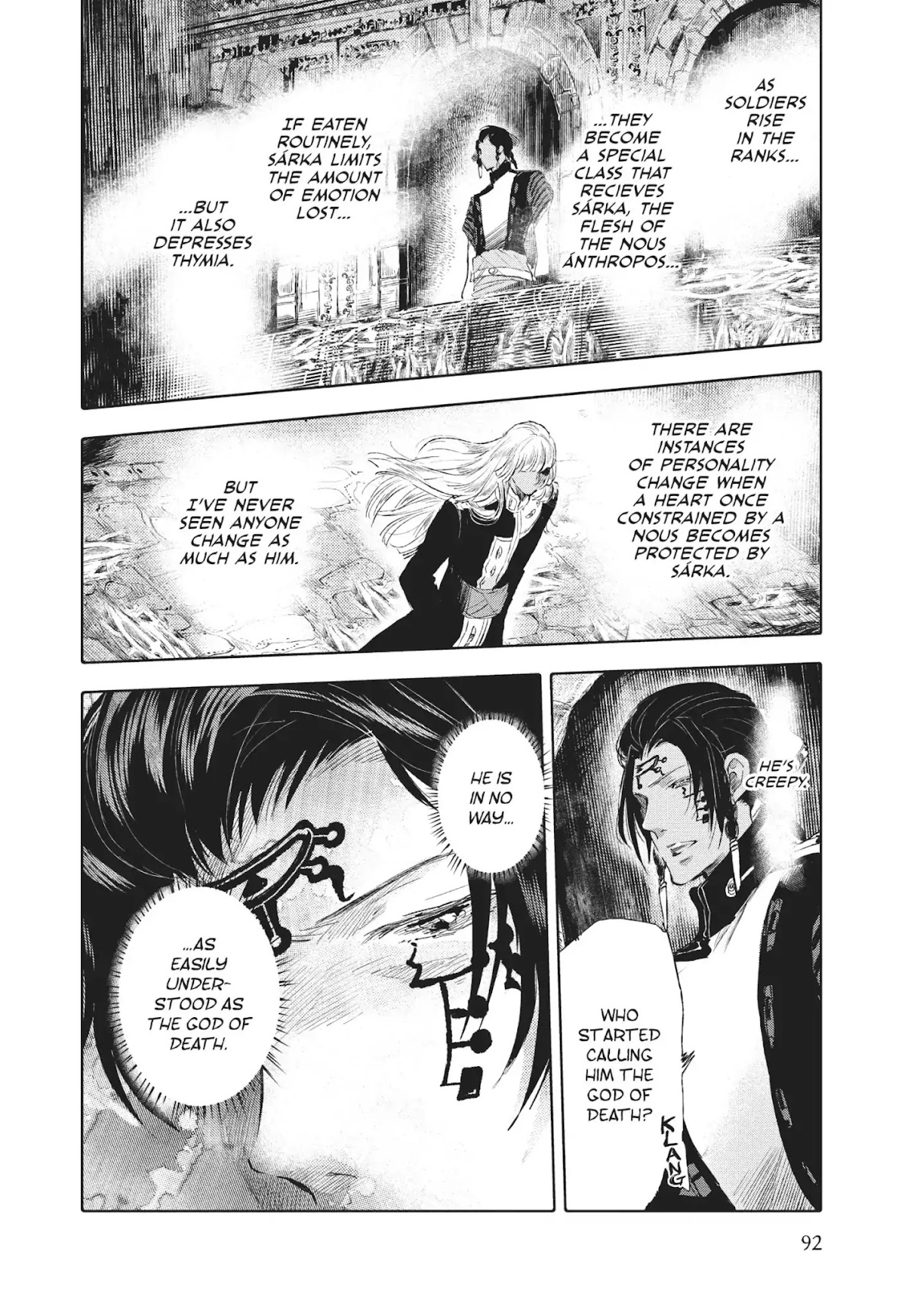 Kujira no Kora wa Sajou ni Utau Chapter 31 page 12 - Chapter 31: The Hollow Sound of Bells