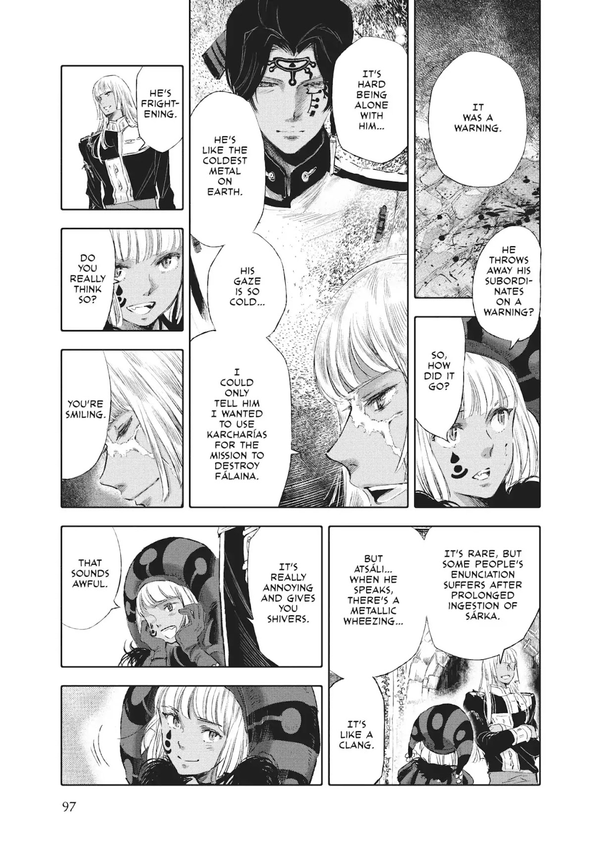Kujira no Kora wa Sajou ni Utau Chapter 31 page 17 - Chapter 31: The Hollow Sound of Bells