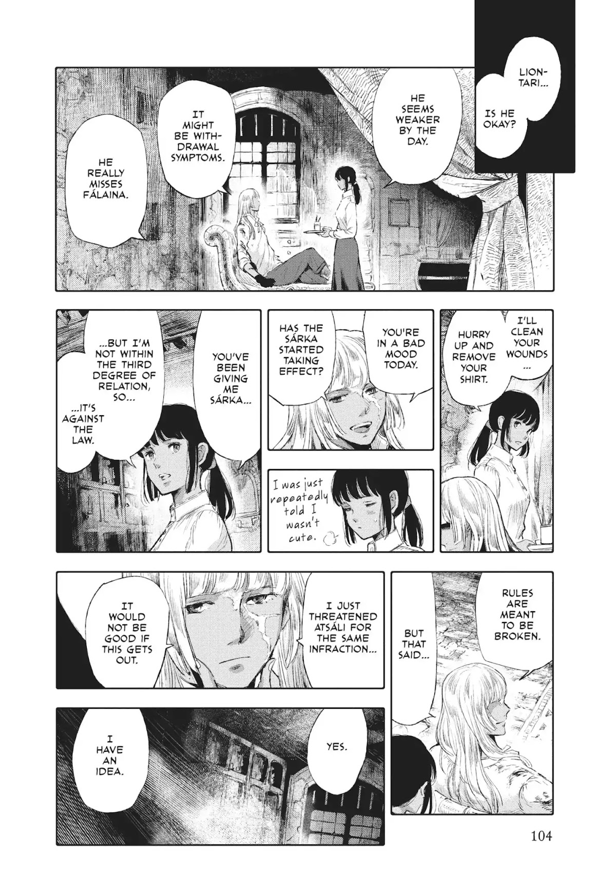 Kujira no Kora wa Sajou ni Utau Chapter 31 page 24 - Chapter 31: The Hollow Sound of Bells