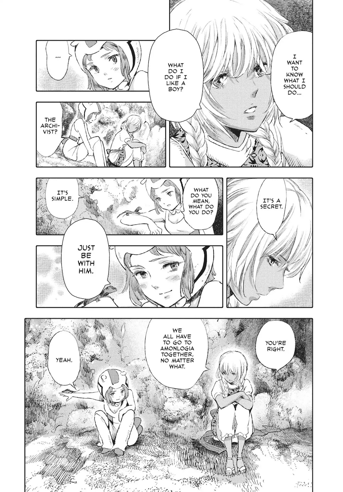 Kujira no Kora wa Sajou ni Utau Chapter 32 page 15 - Chapter 32: The Remains of a Dream