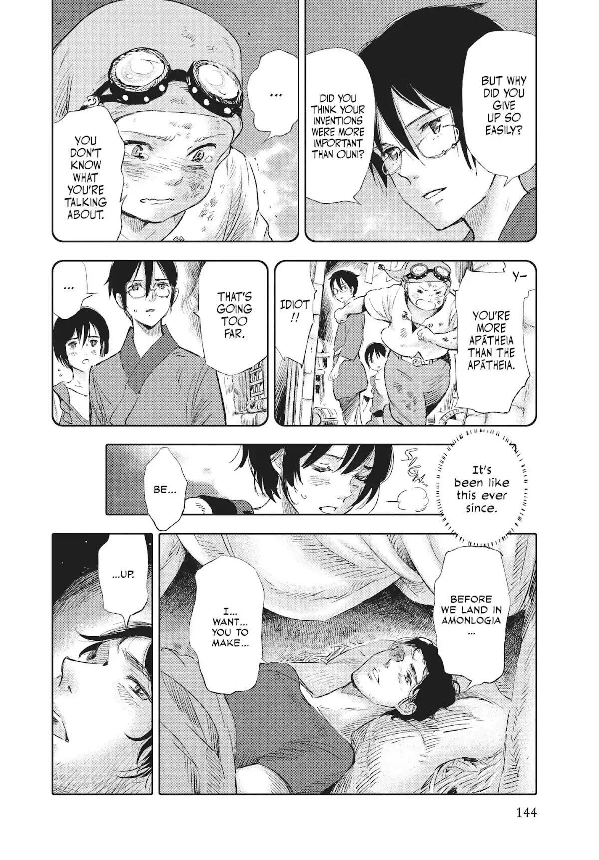 Kujira no Kora wa Sajou ni Utau Chapter 32 page 28 - Chapter 32: The Remains of a Dream
