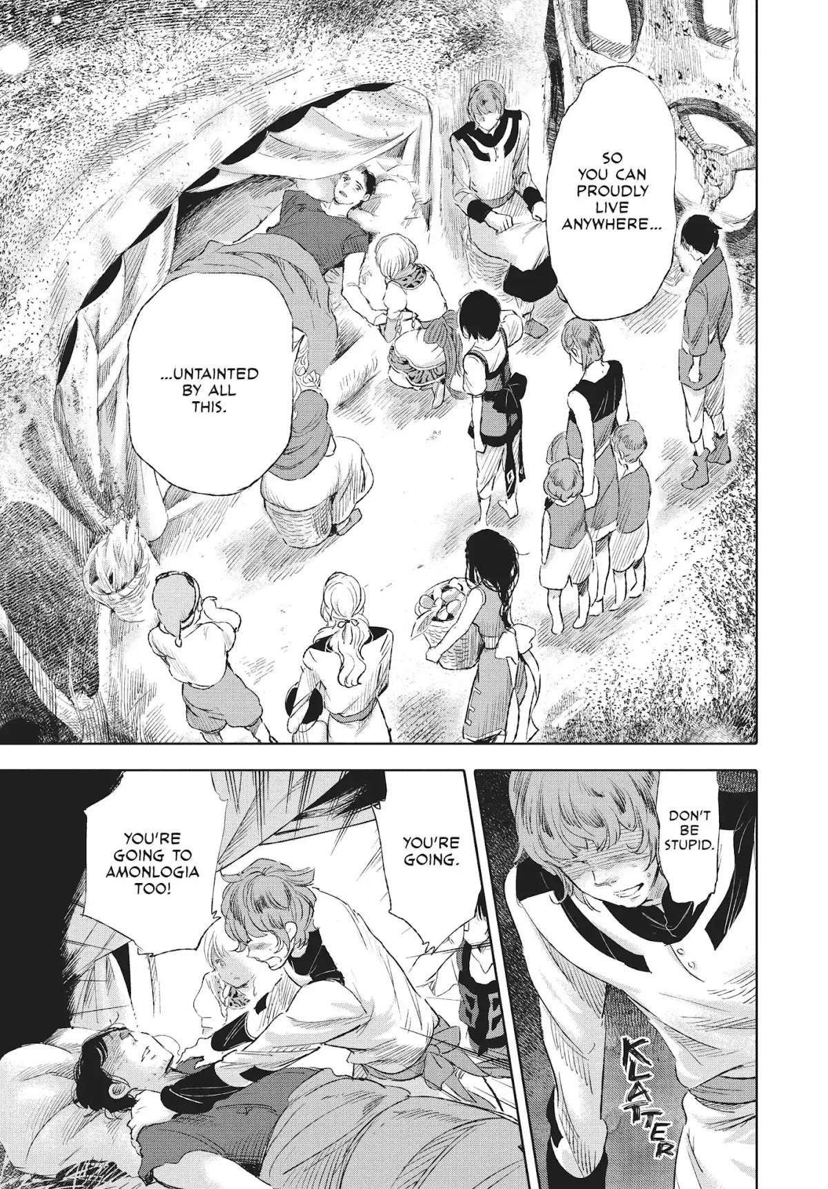 Kujira no Kora wa Sajou ni Utau Chapter 32 page 33 - Chapter 32: The Remains of a Dream