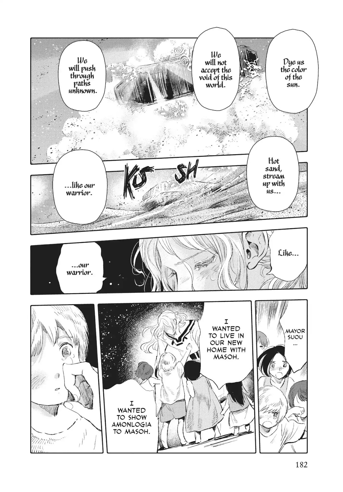 Kujira no Kora wa Sajou ni Utau Chapter 33 page 28 - Chapter 33: Like Our Warrior