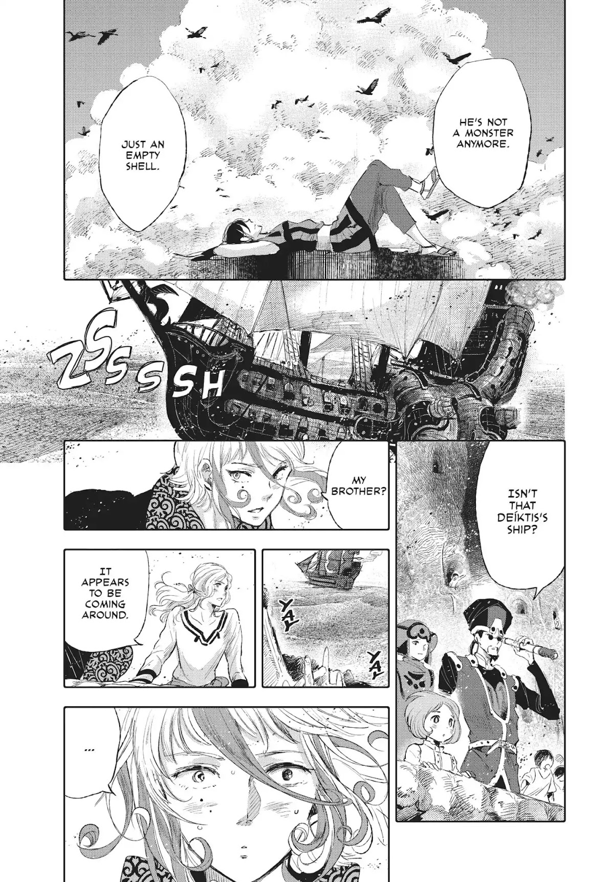 Kujira no Kora wa Sajou ni Utau Chapter 33 page 35 - Chapter 33: Like Our Warrior